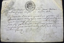 ✒ P.S Jean BOUDIN médecin du roi 1er médecin du dauphin - roi d'Angleterre 1706