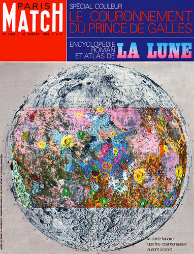 Paris match 1053 la lune - paris,