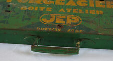 FORGEACIER JEP, boite vide forgeacier jep, boite atelier, jouet ancien, jep