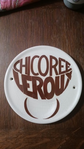 Chicorée leroux plaque - leroux,