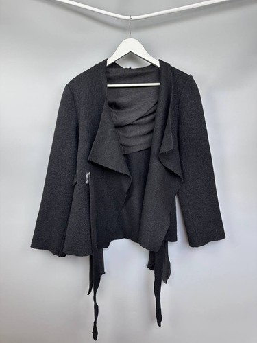 Veste cascade laine - laine, drapée