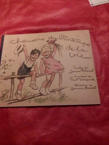 Ancien livre germaine - livre,