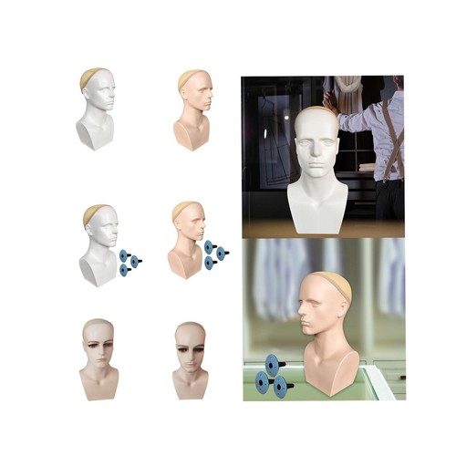 Tête mannequin homme avec - homme,