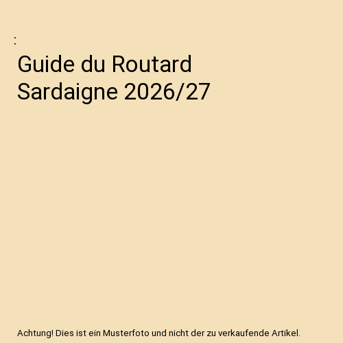 Guide routard sardaigne - routard,