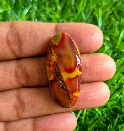 Cabochon jaspe rouge - cabochon,