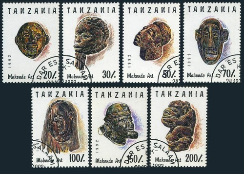 Tanzania 985a 985g cto - tanzania, 985a-985g,cto.michel