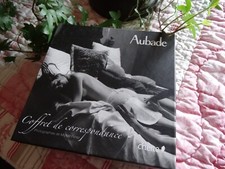 COFFRET DE CORRESPONDANCE LINGERIE " AUBADE "  FRANCE 2008 COLLECTOR !!!