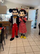Adulte Mickey & Minnie Mouse Mascotte Costume Halloween Anniversaire Fête