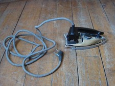 Ancien Fer A Repasser De Voyage pliant Calor 120/220V,vintage