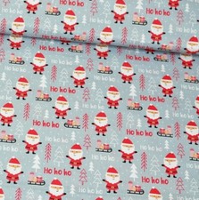 Tissu "Père Noël - Ho ho ho"