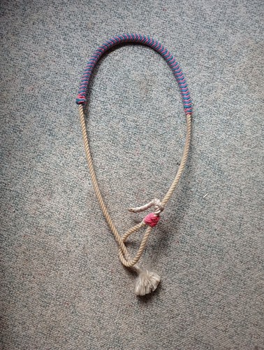 Hand woven bosal horse - bosal-,