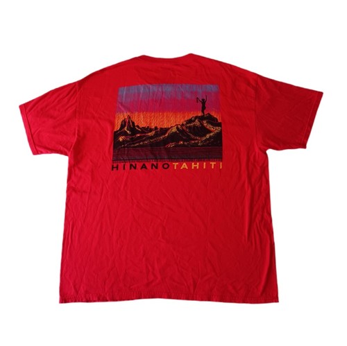Hinano tahiti mens size red - mens, xl