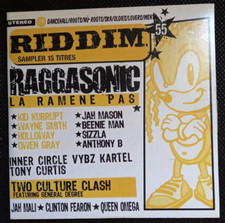 Riddim 55 - VARIOUS, Raggasonic CD Sampler 15 Titres