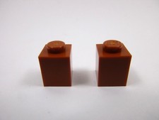 LEGO x2 DkOrange Brick 3005