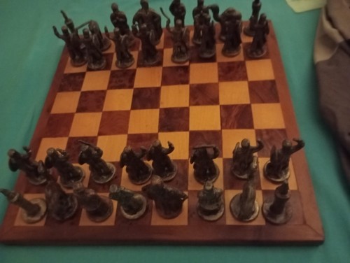 Jeu échecs médiéval en - jeu, d’échecs