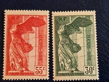 Timbre France 354/355* neuf