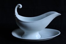 Ancienne saucière à plateau