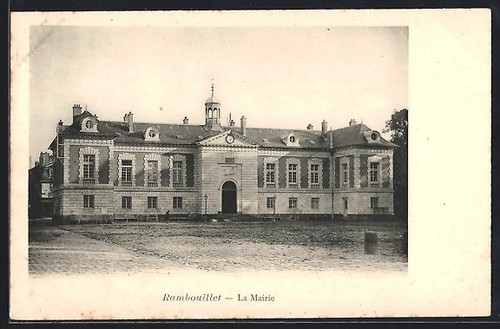 Cpa rambouillet mairie - cpa,