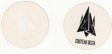 2 autocollants  COUTEAU DELTA