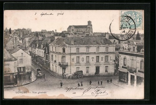 Cpa longué vue - vue, générale