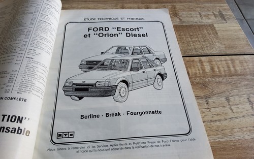 Revue technique ford escort - , et