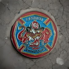 FDNY Ladder 6 Challenge Coin -