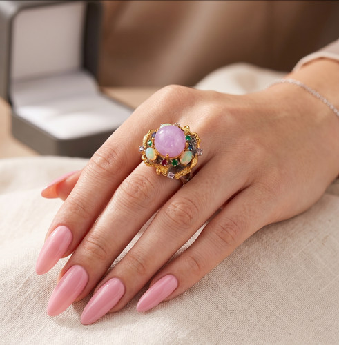 Bague cocktail argent 925 - argent,