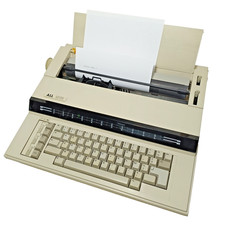 Machine à Écrire Électronique Nakajima All AX-210 – AZERTY Vintage Japon 80s