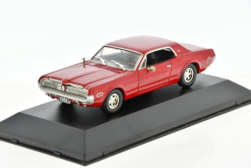 Mercury cougar red 1968 43 - mercury, 1/43
