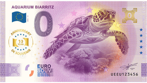 Billet souvenir 2025 france - 2025,