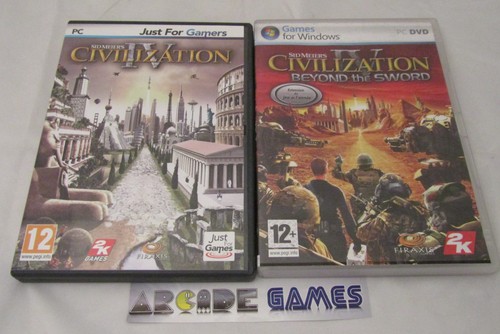 Lot jeux civilization - iv, +