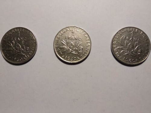 Pièce franc 1960 - de,