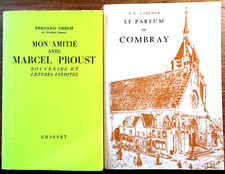 2 livres sur Marcel Proust: Parfum de Combray et Correspondance avec F. Gregh