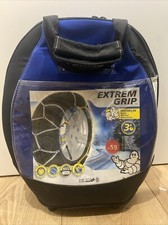Chaîne À Neige Michelin  Extrem Grip n59 Utilisé qu’une seule fois.