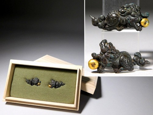 Shishi design shakudo kinko - design,