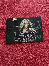 Photo Cartonnée Dédicacée