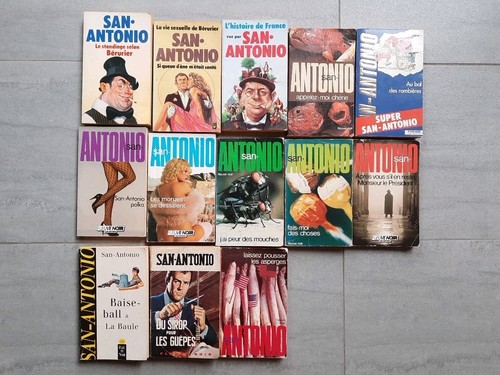 Livres san antonio fleuve - san, noir