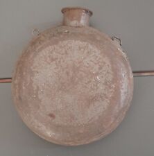 1914-1918 Mini Gourde de Poilu Flasque Topette Eau de vie Alcool ORIGINAL Trench