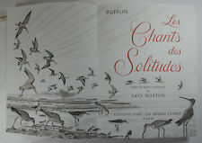 BUFFON. Les Chants des Solitudes. Ornés de Burins originaux de Tavy Notton. 1977