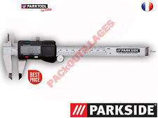PARKSIDE® Pied à coulisse numérique métal digital coffret et pile inclus 150mm