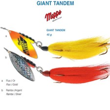 MEPPS GIANT TANDEM Gros carnassiers : brochet, sandre, silure