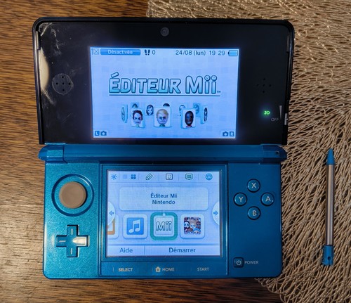 Console nintendo 3ds aqua - -,