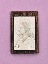 Ancien Portrait Bas Relief