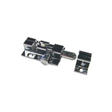 Targette pêne rond laiton