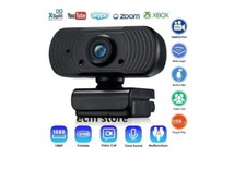 Webcam 1080P Full HD avec Anti-bruit USB Caméra Web PC Vidéo Enregistrement/EBSK