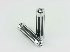Poignées de Guidon avec Tête de Mort Chrome convient pour BMW R1200 C 1997-2004