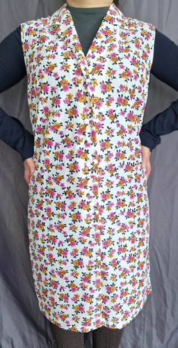 Nylon dederon smock apron - dederon,