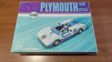 Plymouth Special 1:24 Testor  Vintage Slot Car Kit