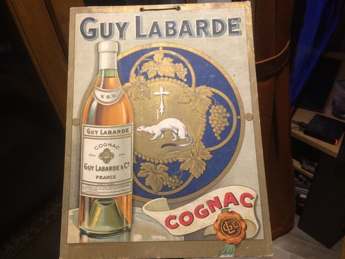 Ancien carton publicitair - carton,