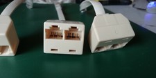 Dédoubleur RJ45 / Adaptateur cat. 5e 2 ports RJ45 Non blindé